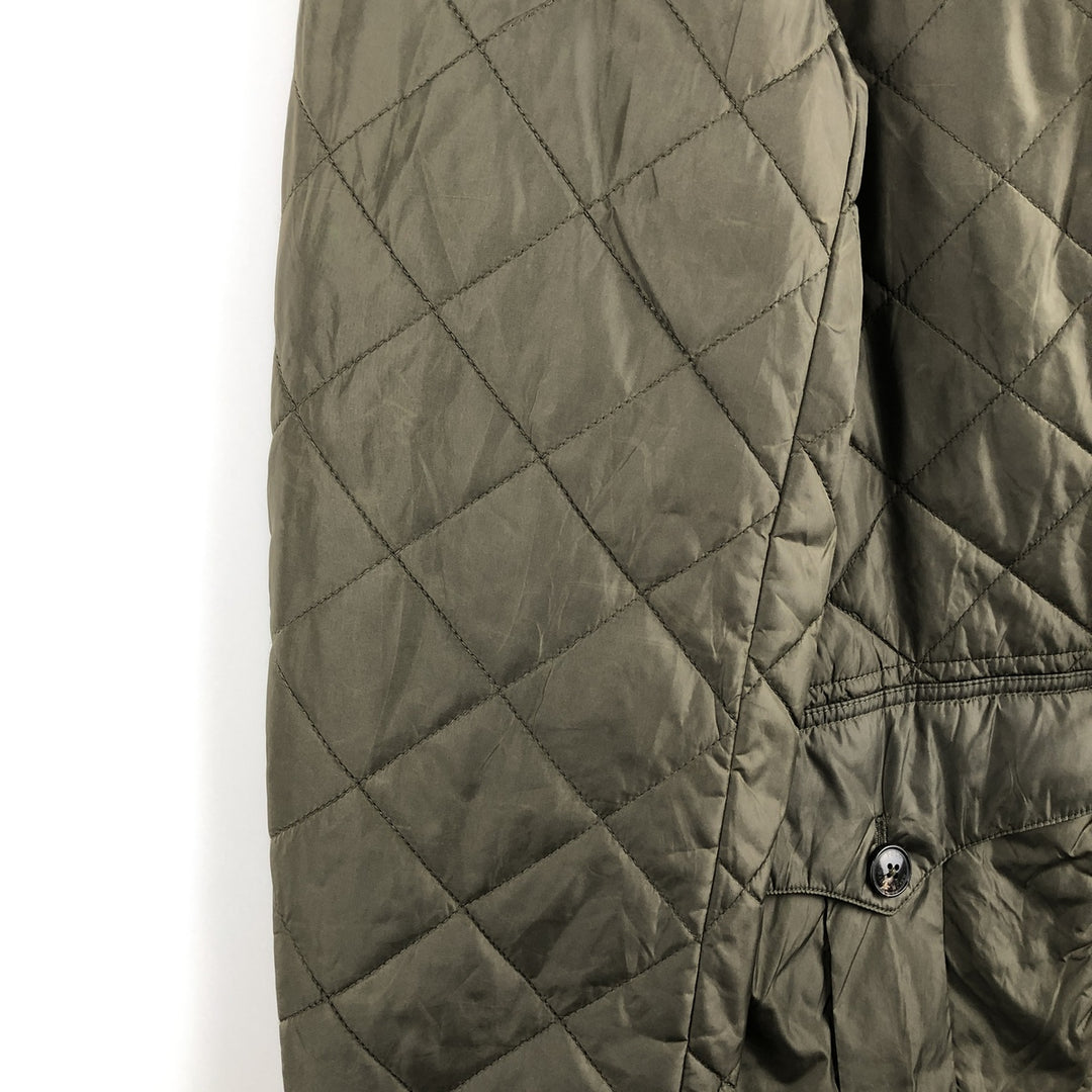 Ralph Lauren POLO RALPH LAUREN quilted puffer jacket, men's size XL Nylon Khaki type Vintage Second Hand