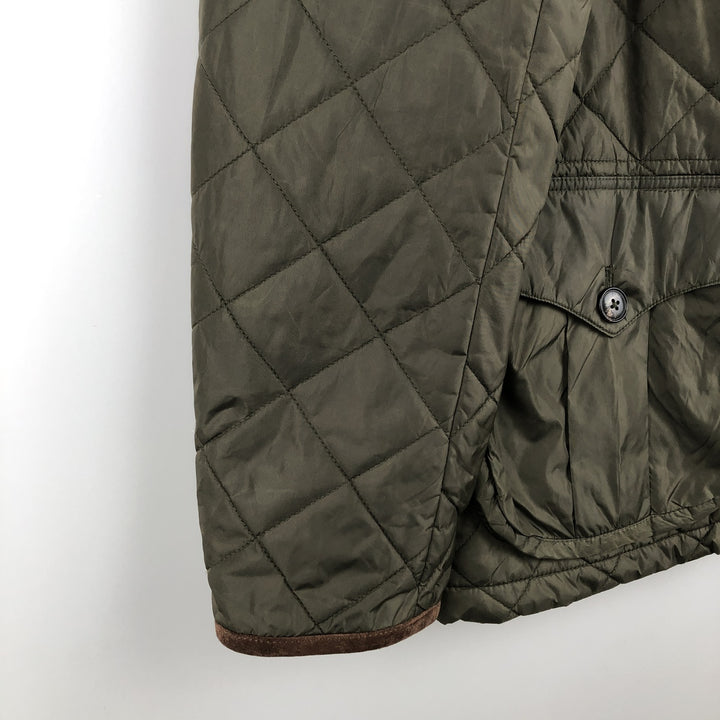 Ralph Lauren POLO RALPH LAUREN quilted puffer jacket, men's size XL Nylon Khaki type Vintage Second Hand