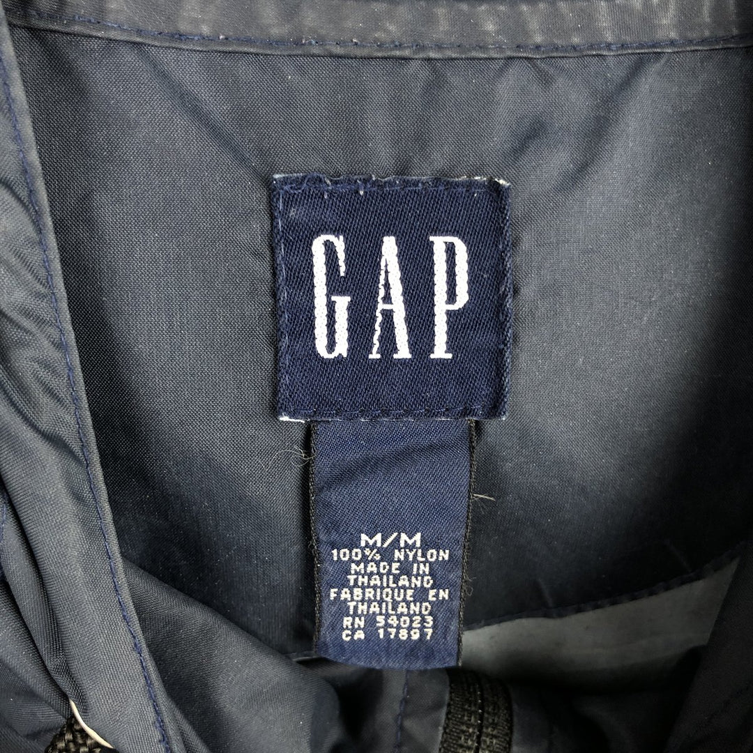 90'S GAP Old Gap Anorak Parka, Men's Size M, Vintage Nylon navy blue type Vintage Second Hand