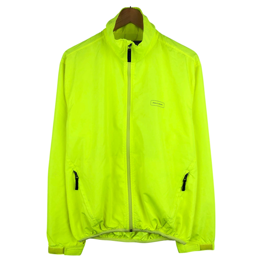 Ralph Lauren POLO SPORT windbreaker, men's size M polyester yellow type Vintage Second Hand