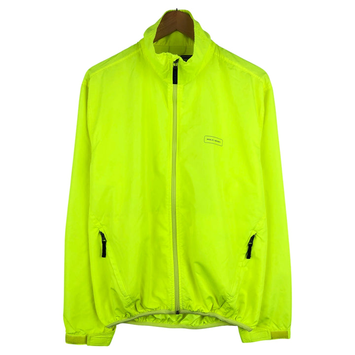 Ralph Lauren POLO SPORT windbreaker, men's size M polyester yellow type Vintage Second Hand