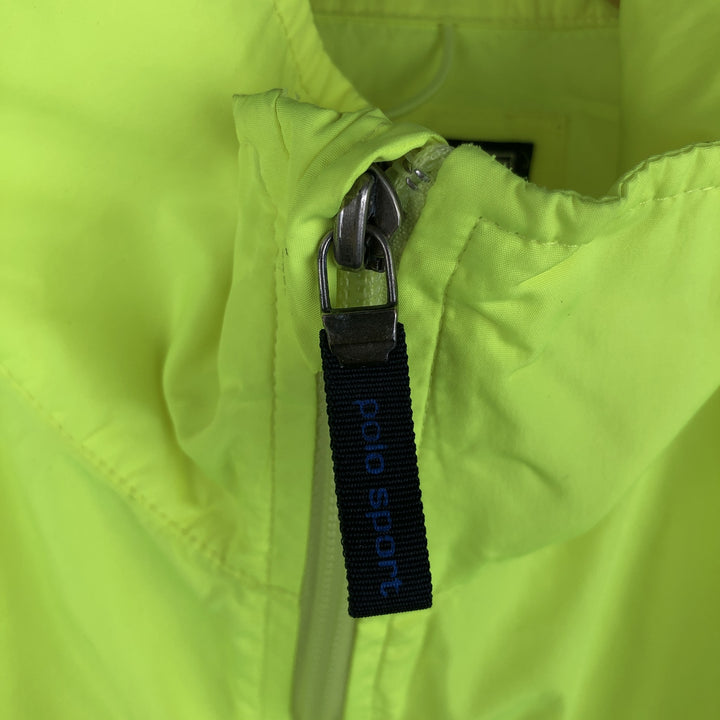 Ralph Lauren POLO SPORT windbreaker, men's size M polyester yellow type Vintage Second Hand