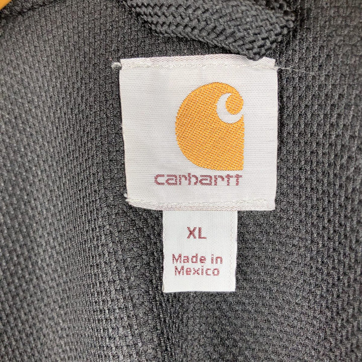 Carhartt Rain Defender Solar Turbines Advertising Full-Zip Hoodie, Men's XL cotton black type Vintage Second Hand
