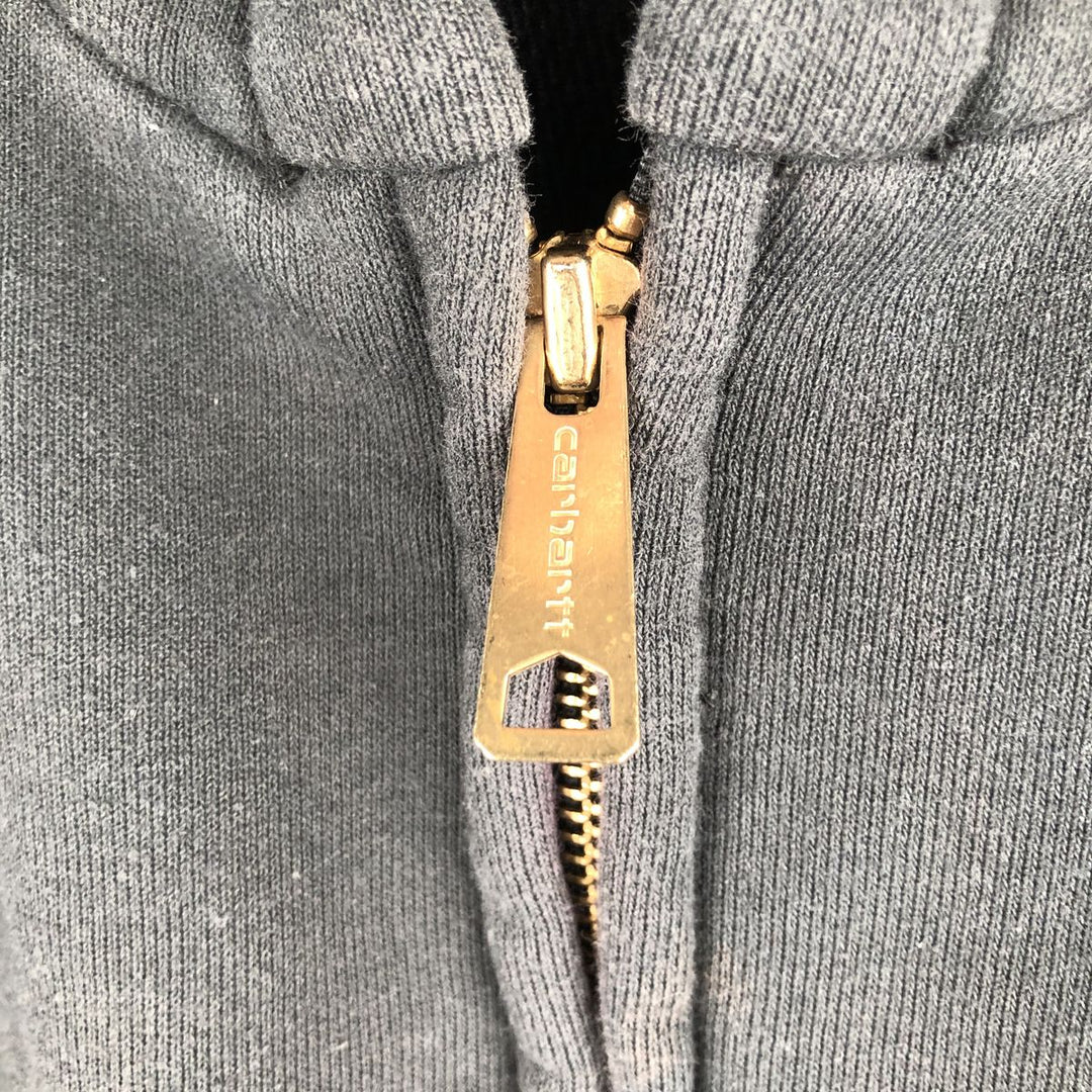 Carhartt Rain Defender Solar Turbines Advertising Full-Zip Hoodie, Men's XL cotton black type Vintage Second Hand