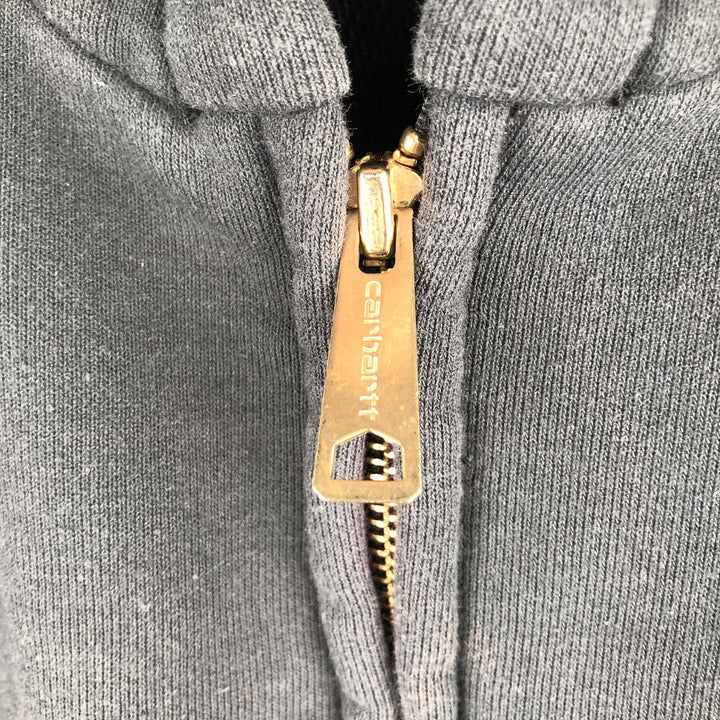 Carhartt Rain Defender Solar Turbines Advertising Full-Zip Hoodie, Men's XL cotton black type Vintage Second Hand