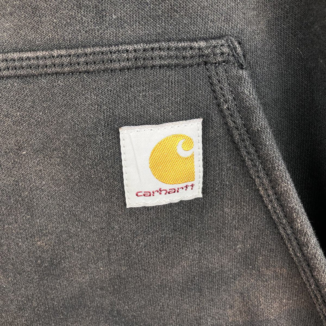 Carhartt Loose Fit Sweat Pullover Hoodie, Men's L size cotton black type Vintage Second Hand