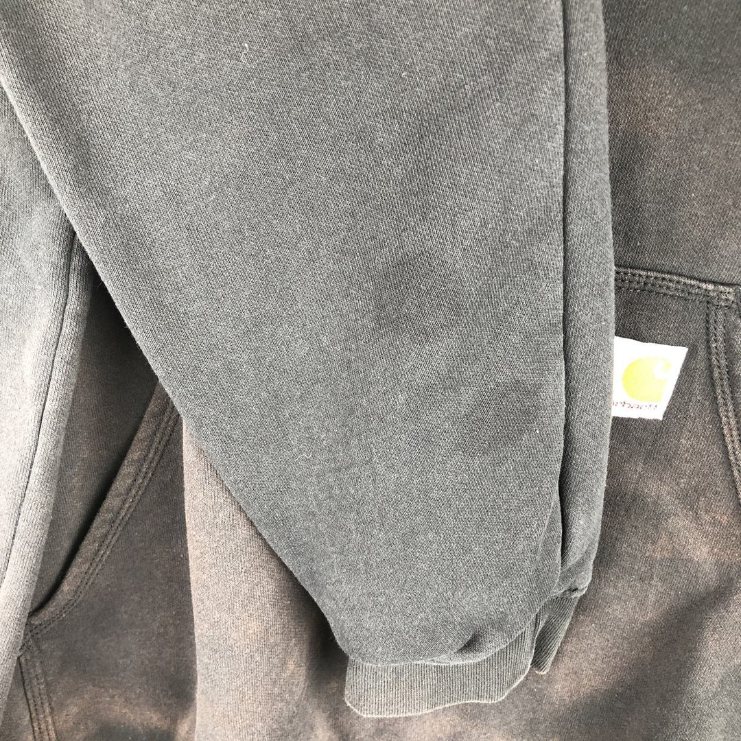 Carhartt Loose Fit Sweat Pullover Hoodie, Men's L size cotton black type Vintage Second Hand