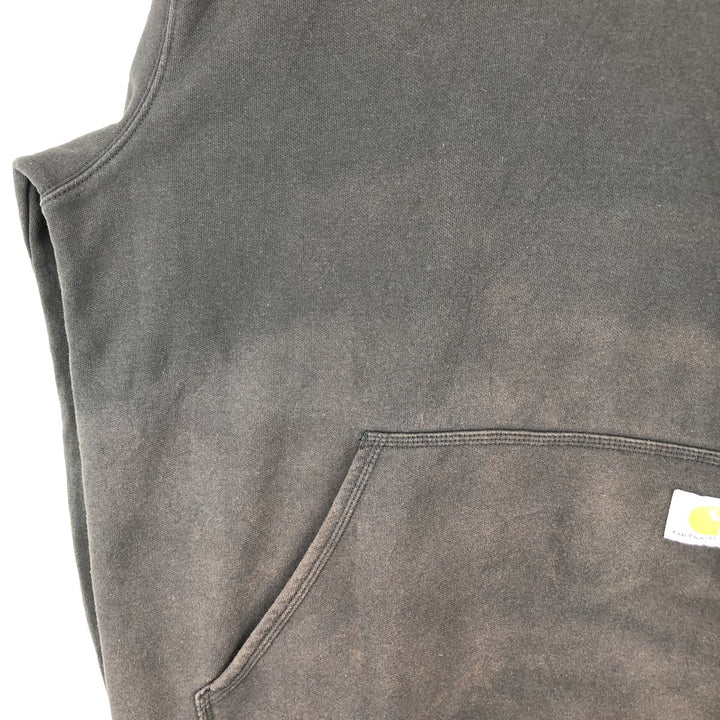Carhartt Loose Fit Sweat Pullover Hoodie, Men's L size cotton black type Vintage Second Hand