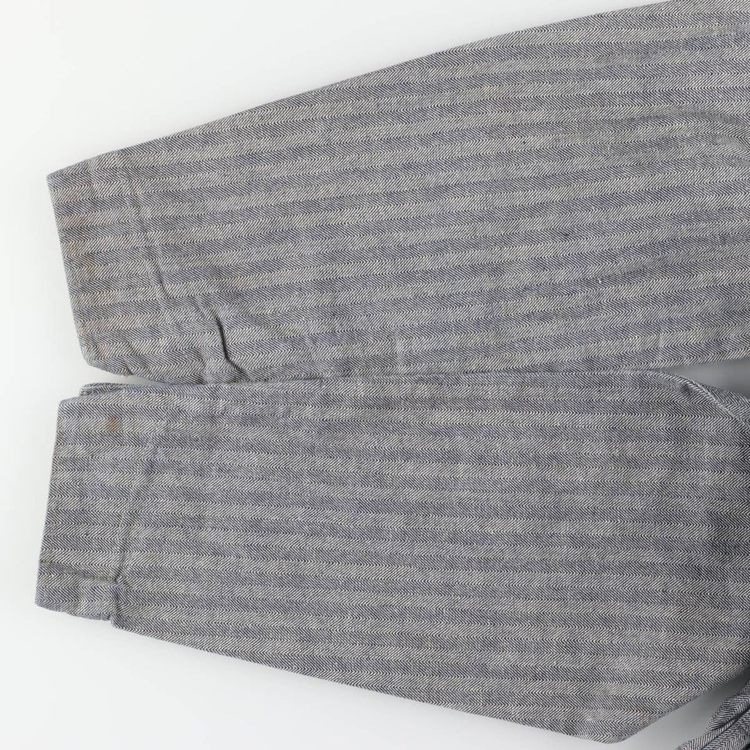 1960'S JCPenney Big Mac Long Sleeve Jumpsuit, Men's Size Medium, Vintage HBT Herringbone Twill unclear gray type Vintage Second Hand