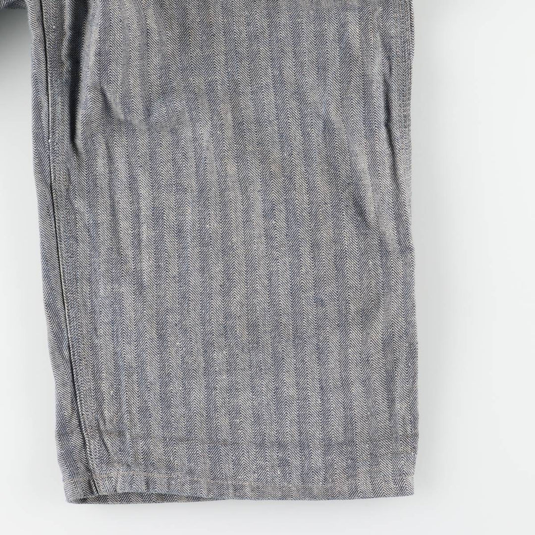 1960'S JCPenney Big Mac Long Sleeve Jumpsuit, Men's Size Medium, Vintage HBT Herringbone Twill unclear gray type Vintage Second Hand