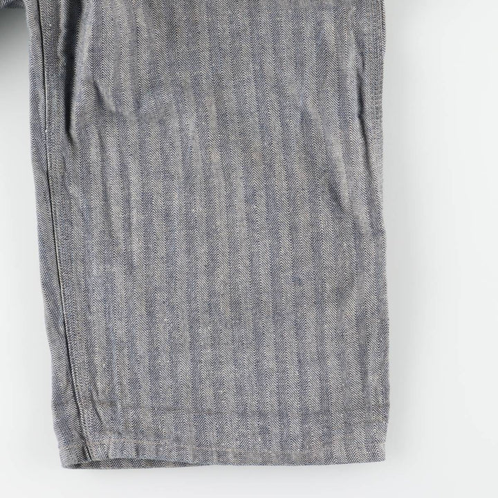 1960'S JCPenney Big Mac Long Sleeve Jumpsuit, Men's Size Medium, Vintage HBT Herringbone Twill unclear gray type Vintage Second Hand