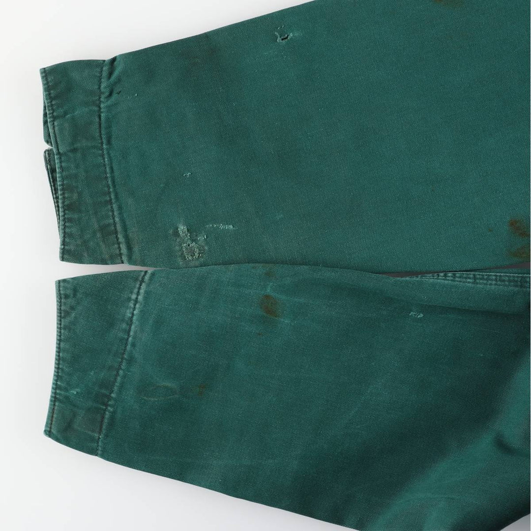 UNITOG long-sleeved jumpsuit, men's size M, vintage unclear green type Vintage Second Hand