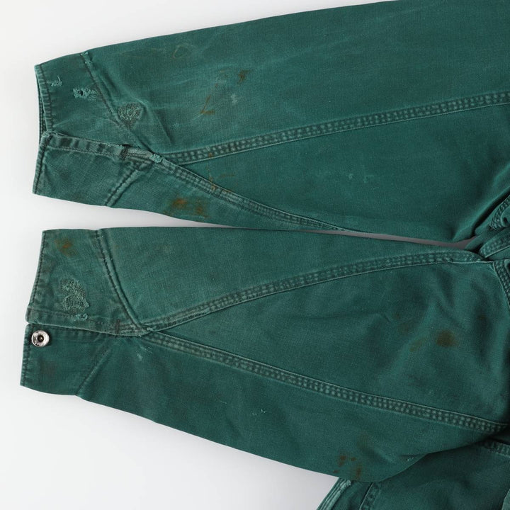 UNITOG long-sleeved jumpsuit, men's size M, vintage unclear green type Vintage Second Hand