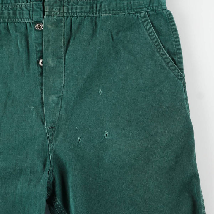 UNITOG long-sleeved jumpsuit, men's size M, vintage unclear green type Vintage Second Hand