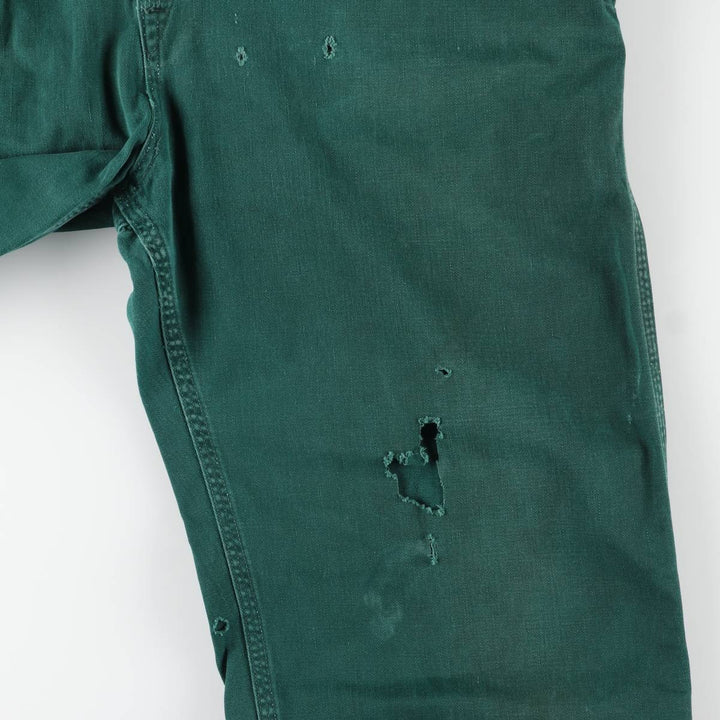 UNITOG long-sleeved jumpsuit, men's size M, vintage unclear green type Vintage Second Hand