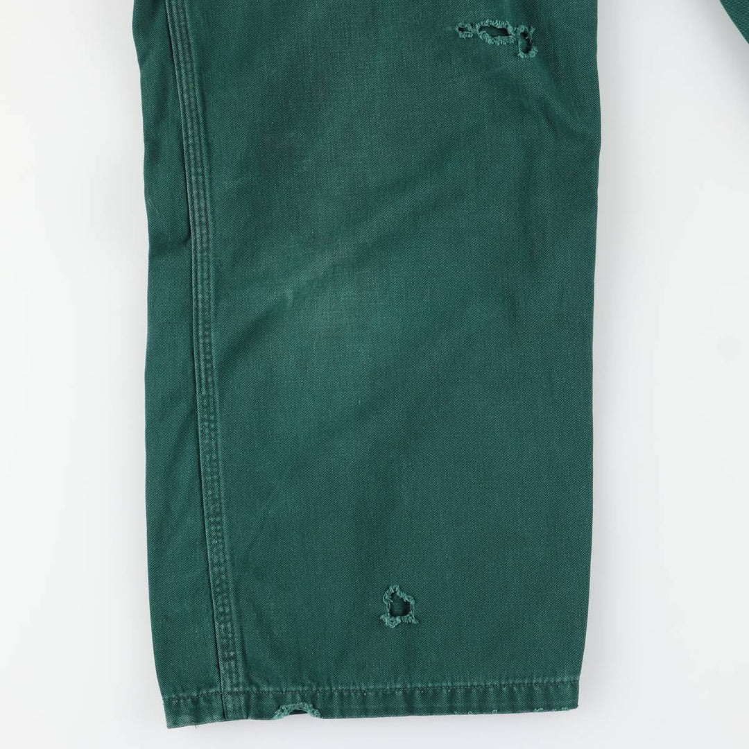 UNITOG long-sleeved jumpsuit, men's size M, vintage unclear green type Vintage Second Hand