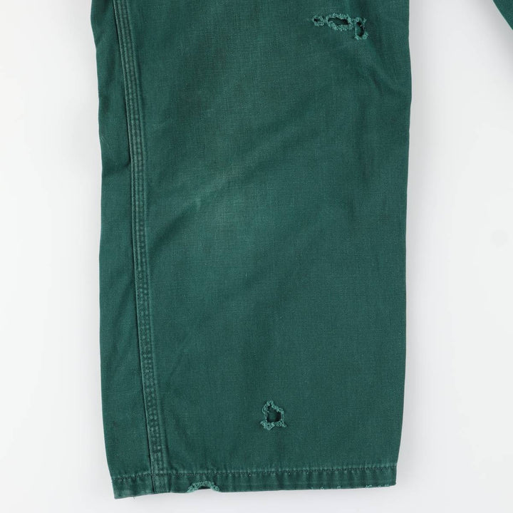 UNITOG long-sleeved jumpsuit, men's size M, vintage unclear green type Vintage Second Hand