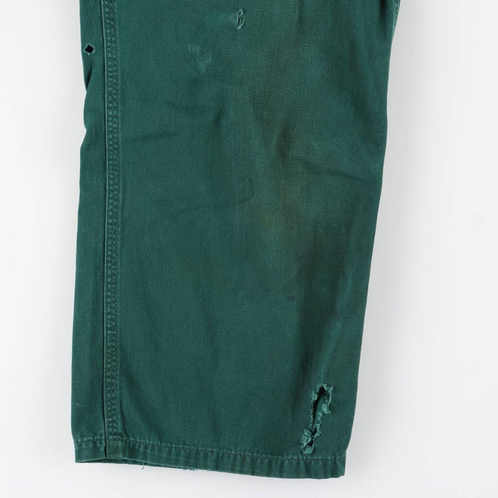 UNITOG long-sleeved jumpsuit, men's size M, vintage unclear green type Vintage Second Hand
