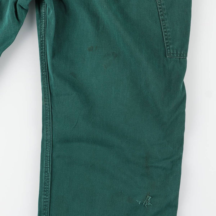 UNITOG long-sleeved jumpsuit, men's size M, vintage unclear green type Vintage Second Hand