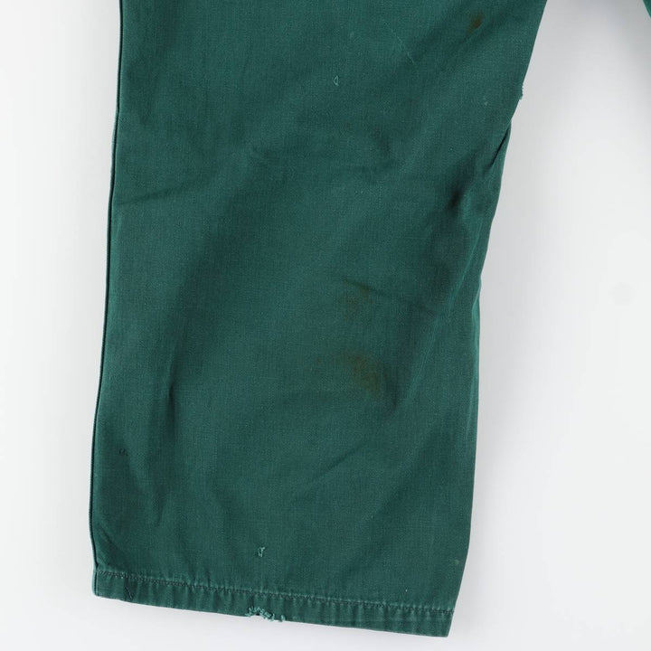 UNITOG long-sleeved jumpsuit, men's size M, vintage unclear green type Vintage Second Hand