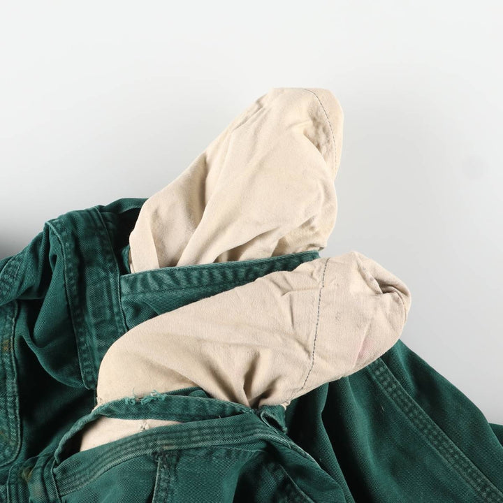 UNITOG long-sleeved jumpsuit, men's size M, vintage unclear green type Vintage Second Hand