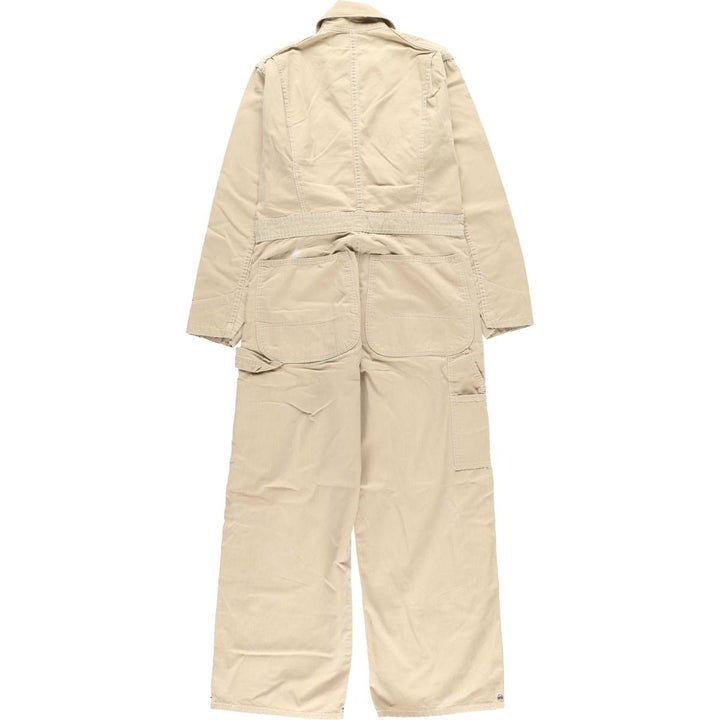 Vintage 60s-70'S Casey Jones long-sleeved jumpsuit, size M, men's unclear Beige type Vintage Second Hand