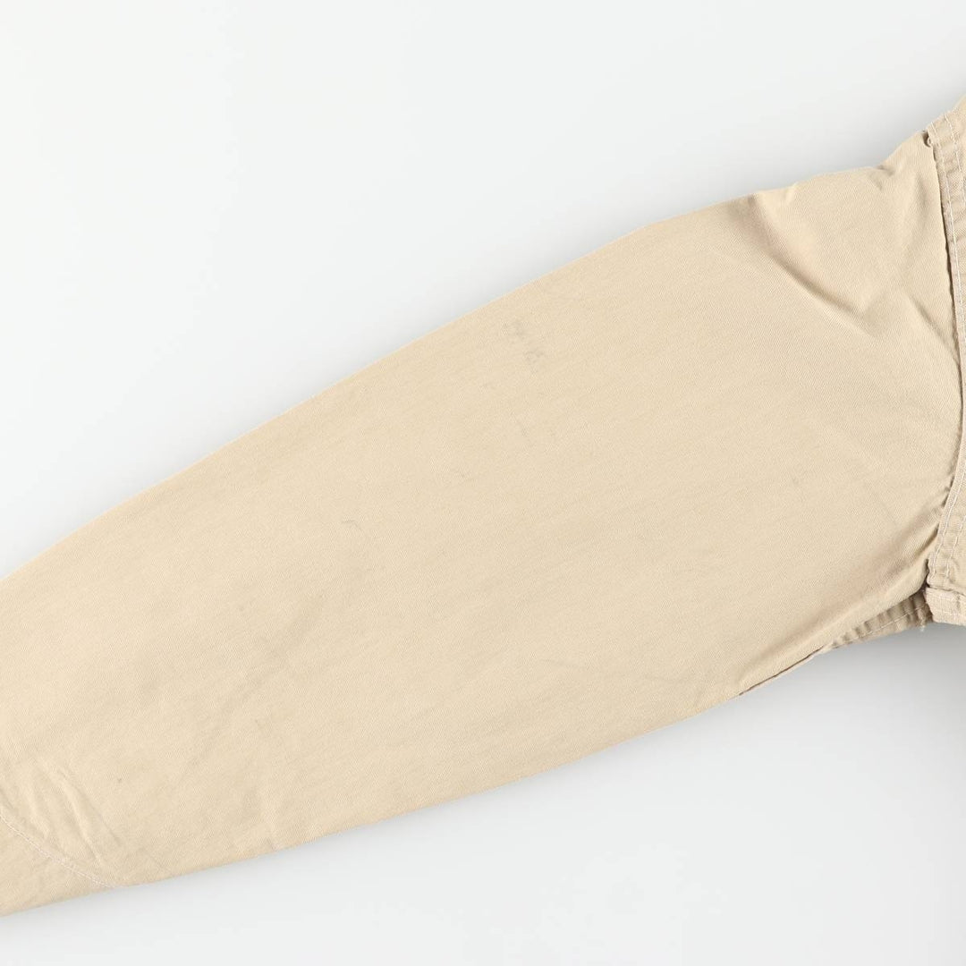 Vintage 60s-70'S Casey Jones long-sleeved jumpsuit, size M, men's unclear Beige type Vintage Second Hand