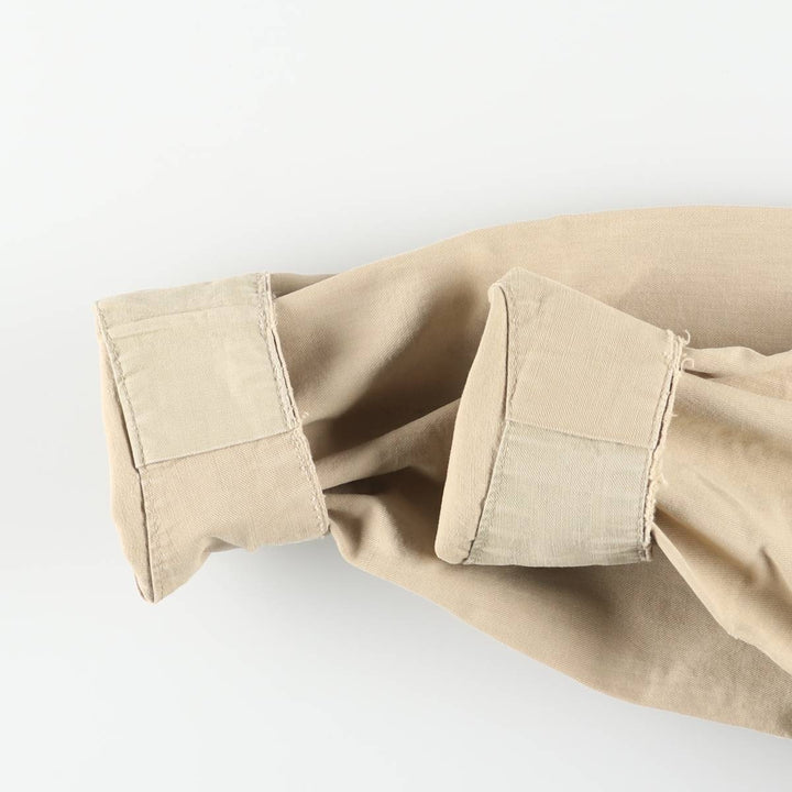 Vintage 60s-70'S Casey Jones long-sleeved jumpsuit, size M, men's unclear Beige type Vintage Second Hand