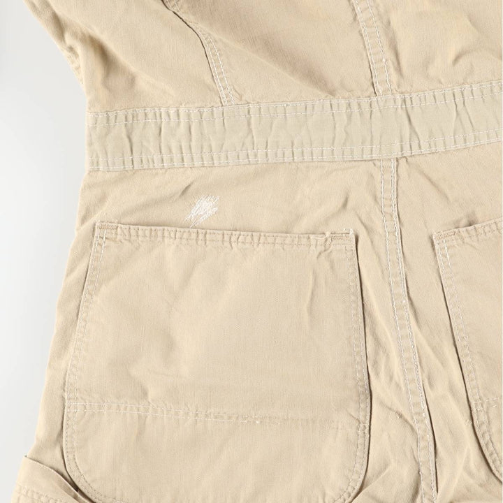 Vintage 60s-70'S Casey Jones long-sleeved jumpsuit, size M, men's unclear Beige type Vintage Second Hand
