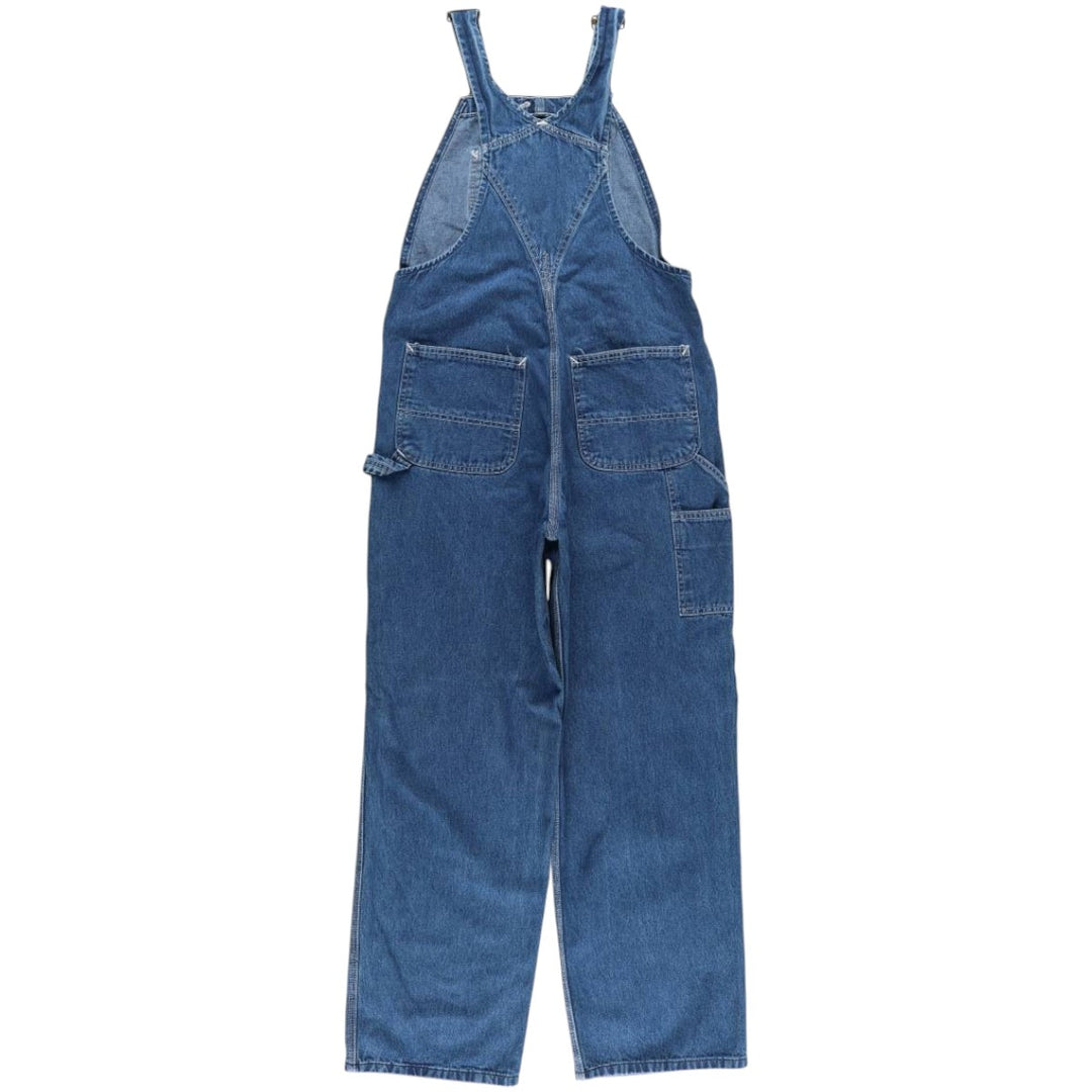 Carhartt denim overalls for men, equivalent to W33 unclear blue type Vintage Second Hand