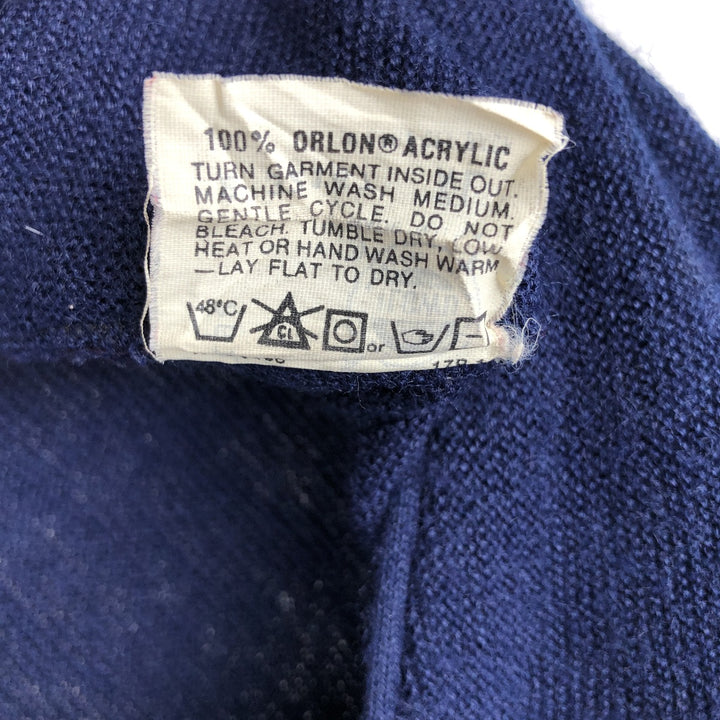 Vintage 70s-80'S Arnold Palmer men's size XL, made in the USA Oron Acrylic navy blue type Vintage Second Hand