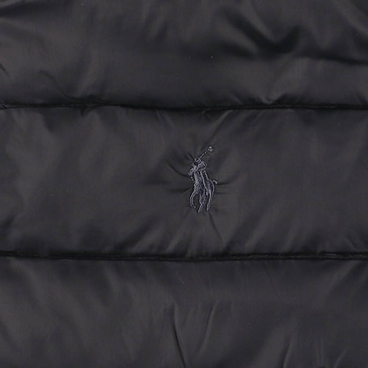 Ralph Lauren POLO RALPH LAUREN down jacket, men's size XXL Nylon black type Vintage Second Hand