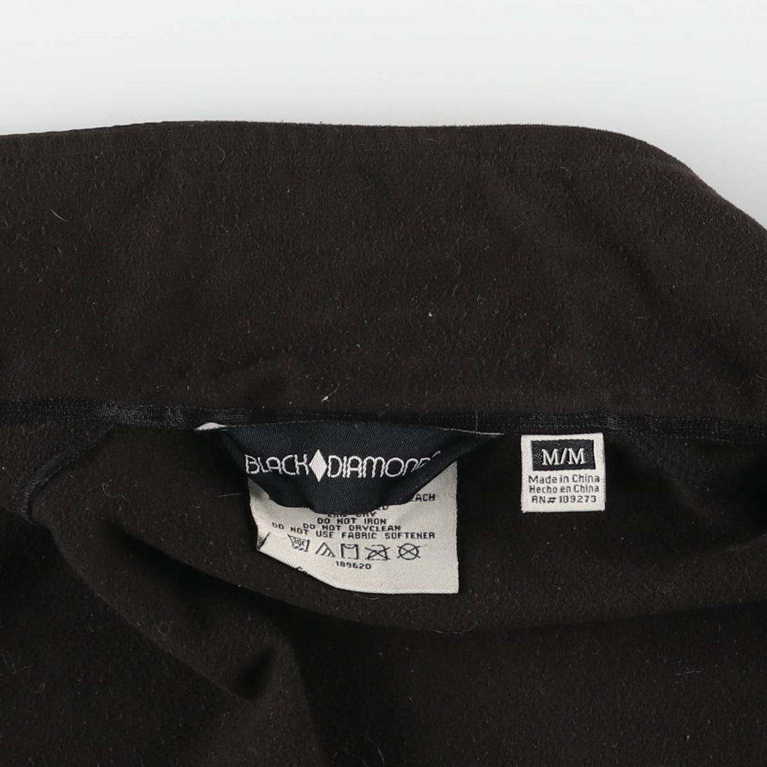 Black Diamond nylon jacket, men's size M polyester black type Vintage Second Hand