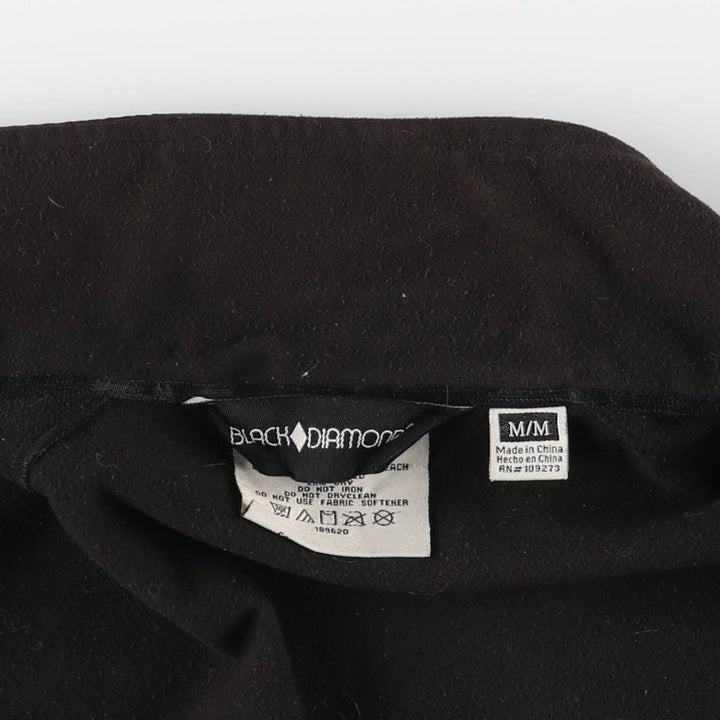 Black Diamond nylon jacket, men's size M polyester black type Vintage Second Hand