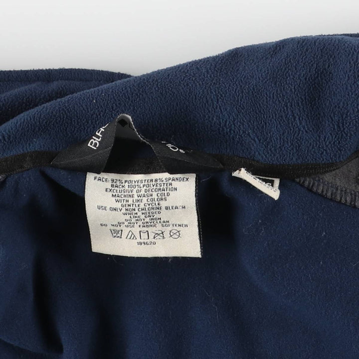 Black Diamond BRACK DIAMOND Nylon Jacket Men's XL polyester navy blue type Vintage Second Hand
