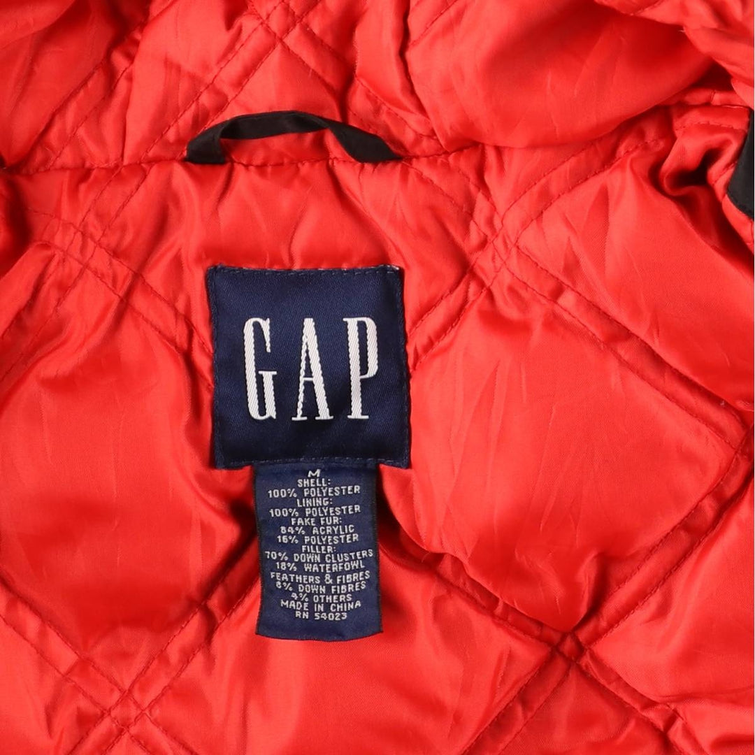 2000'S GAP Old Gap Down Jacket Men's Size M polyester black type Vintage Second Hand