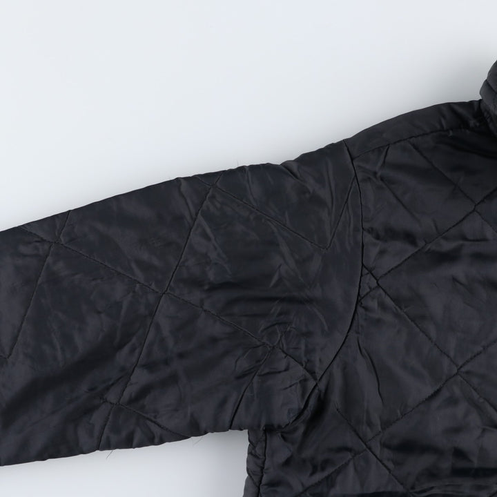 BIG SMITH Quilted Puffer Jacket, Made in USA, Men's Size M unclear black type Vintage Second Hand