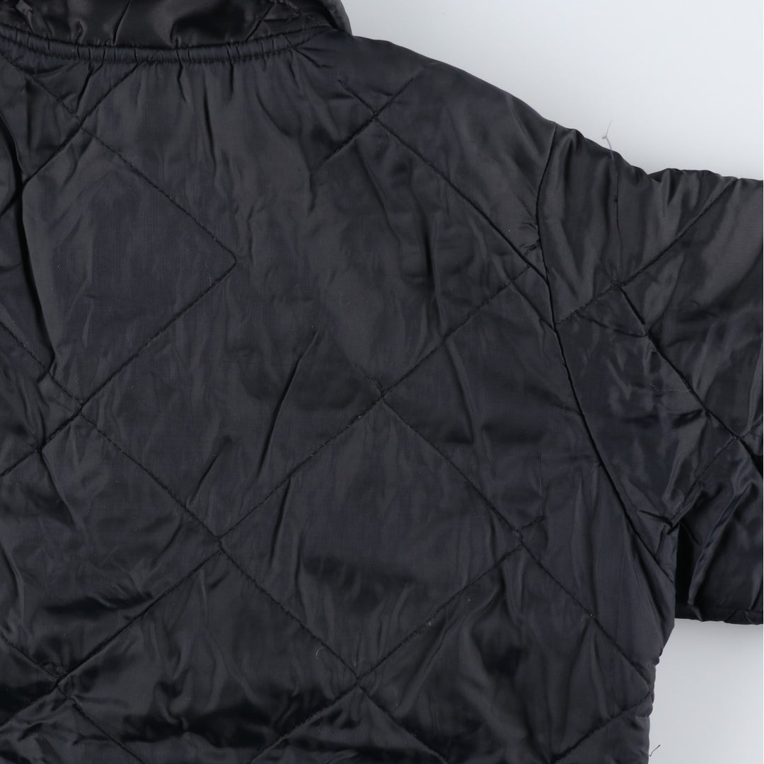 BIG SMITH Quilted Puffer Jacket, Made in USA, Men's Size M unclear black type Vintage Second Hand