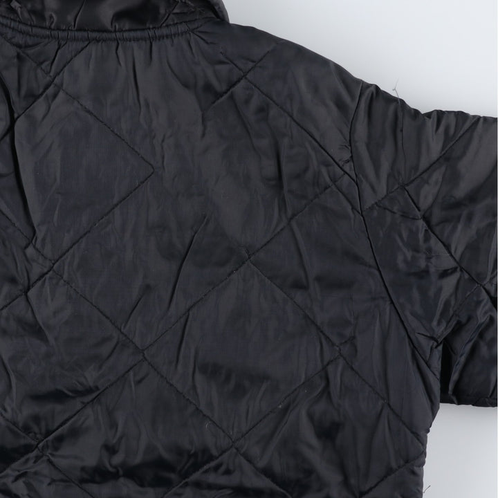 BIG SMITH Quilted Puffer Jacket, Made in USA, Men's Size M unclear black type Vintage Second Hand