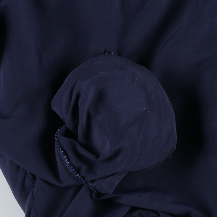 80s-90'S Lands' End SQUALL JACKET Padded Puffer Jacket, Made in USA, Men's XL Nylon navy blue type Vintage Second Hand