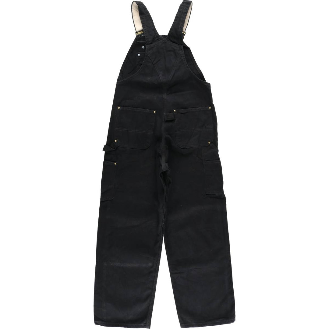 Carhartt Double Knee Duck Overalls, Men's, Size W32 cotton black type Vintage Second Hand
