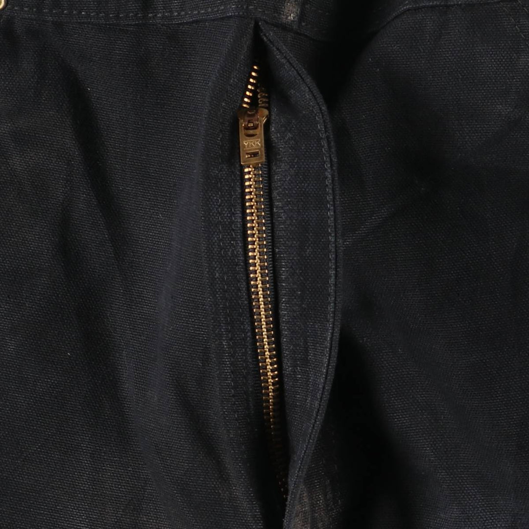 Carhartt Double Knee Duck Overalls, Men's, Size W32 cotton black type Vintage Second Hand
