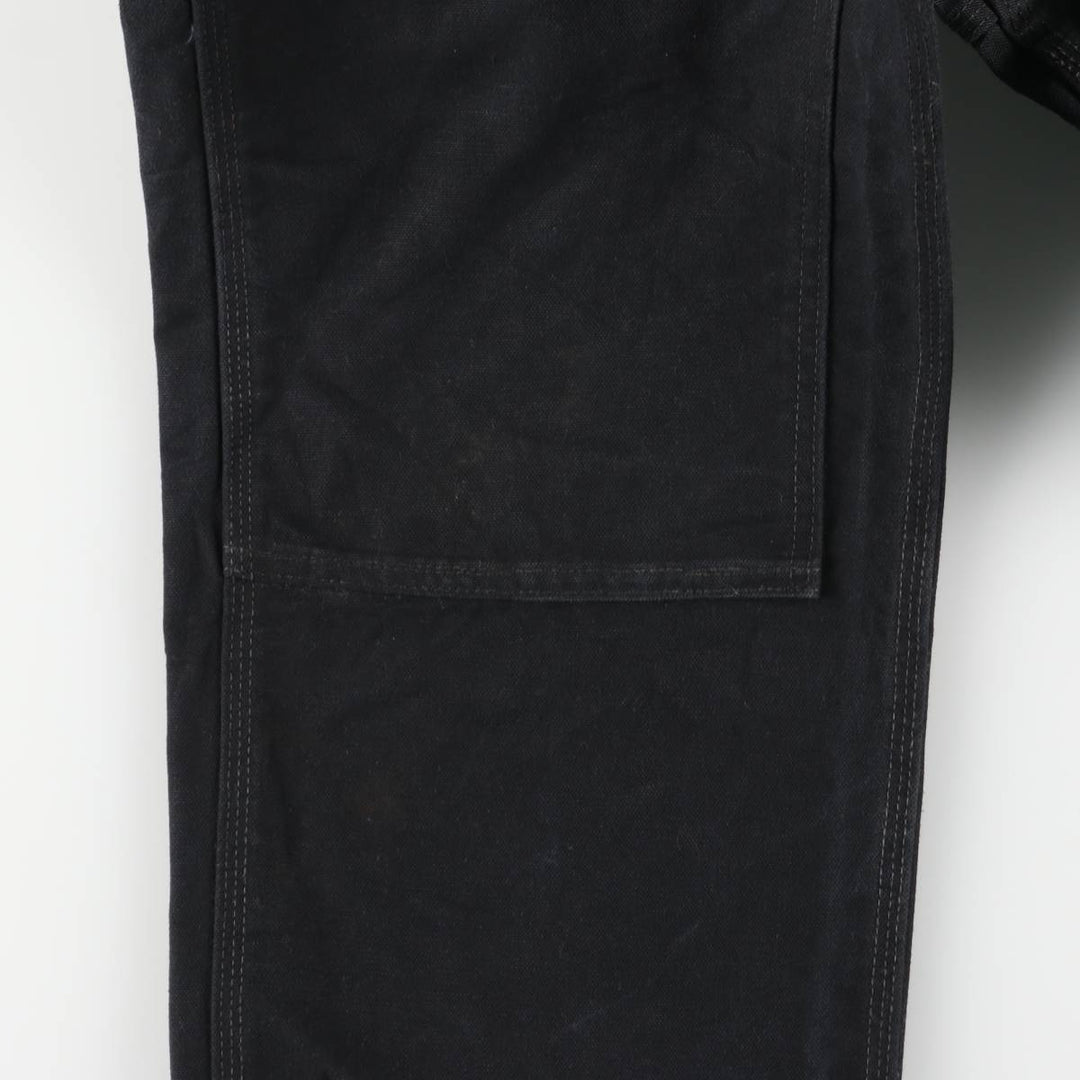 Carhartt Double Knee Duck Overalls, Men's, Size W32 cotton black type Vintage Second Hand