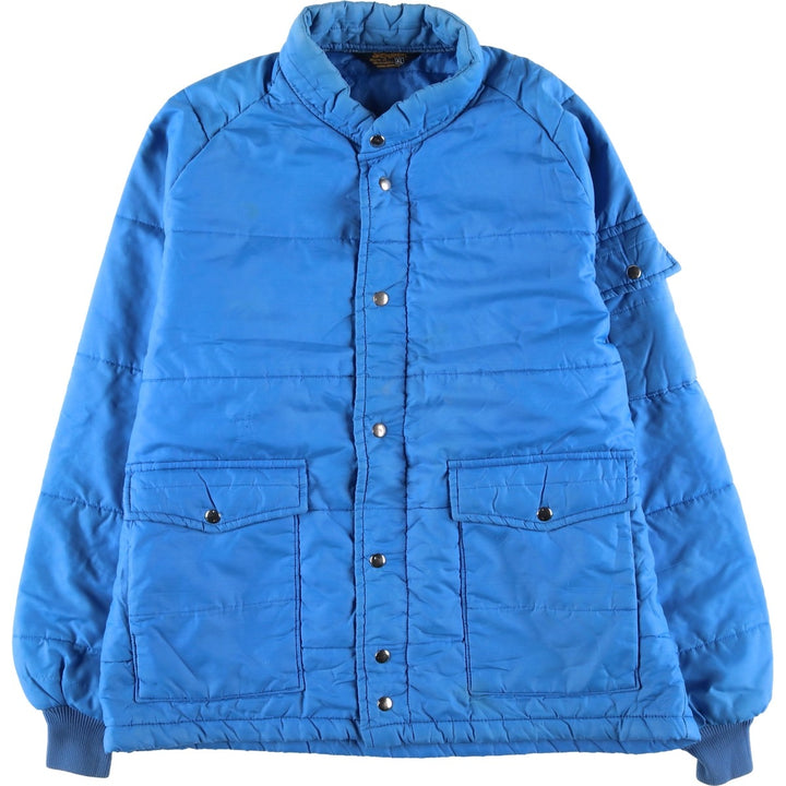 Vintage 70s-80'S Swingster padded puffer jacket, men's size XL unclear Blue type light blue Vintage Second Hand