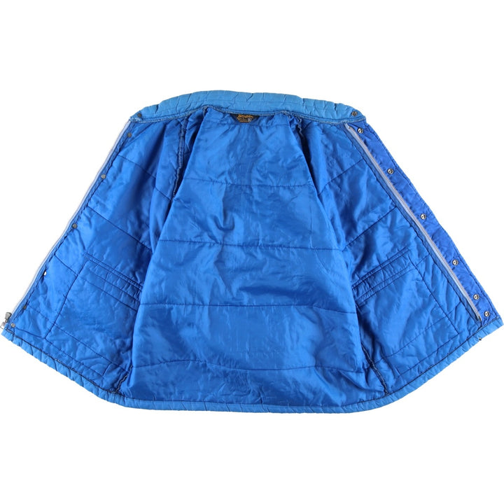 Vintage 70s-80'S Swingster padded puffer jacket, men's size XL unclear Blue type light blue Vintage Second Hand