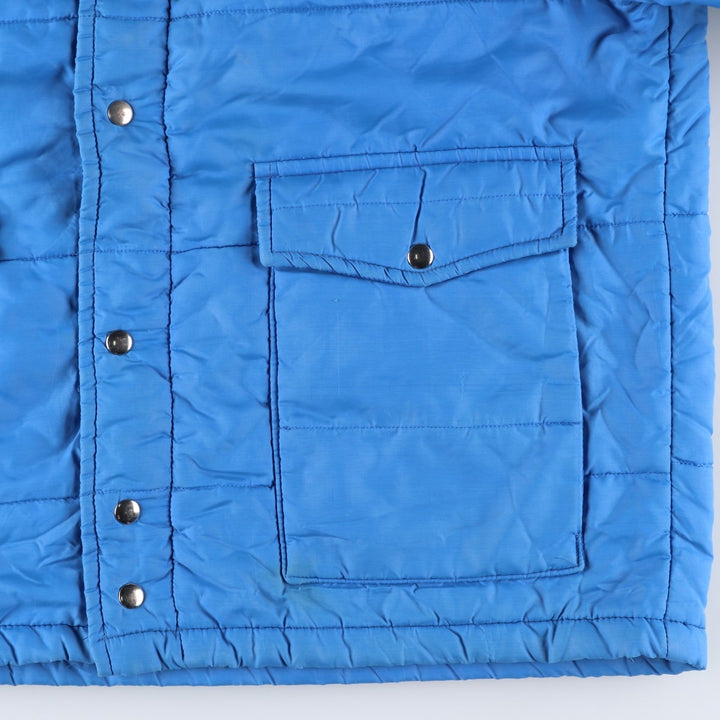 Vintage 70s-80'S Swingster padded puffer jacket, men's size XL unclear Blue type light blue Vintage Second Hand
