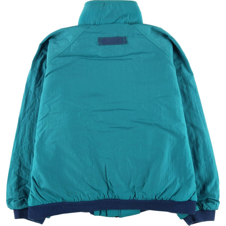 Osh Kosh Men's Padded Puffer Jacket, Size XL Nylon turquoise blue Vintage Second Hand