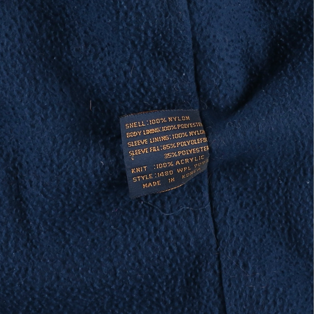 Osh Kosh Men's Padded Puffer Jacket, Size XL Nylon turquoise blue Vintage Second Hand