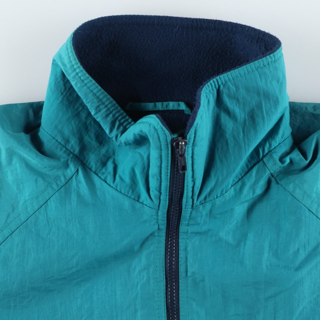 Osh Kosh Men's Padded Puffer Jacket, Size XL Nylon turquoise blue Vintage Second Hand