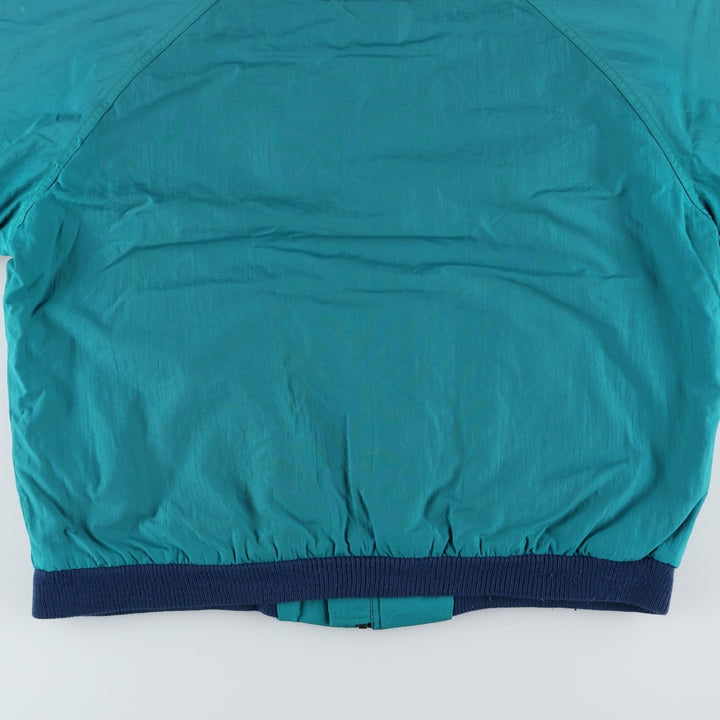 Osh Kosh Men's Padded Puffer Jacket, Size XL Nylon turquoise blue Vintage Second Hand